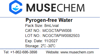 Pyrogen-free Water